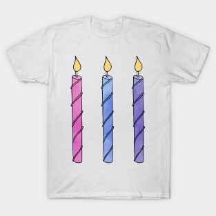 Birthday Candle Set T-Shirt